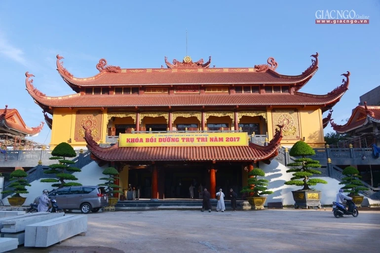 Văn phòng BTS - Việt Nam Quốc Tự - Ảnh: B.Toàn